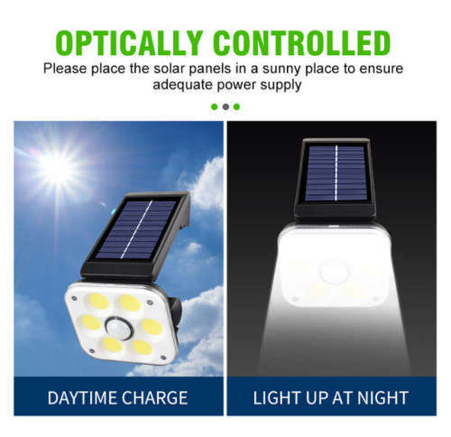 Solar LED Human Body Induction Light, Outdoor Waterproof Street Lamp